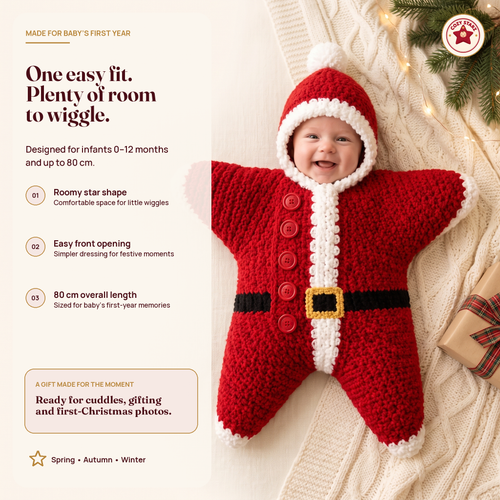 Baby Christmas Star Outfit