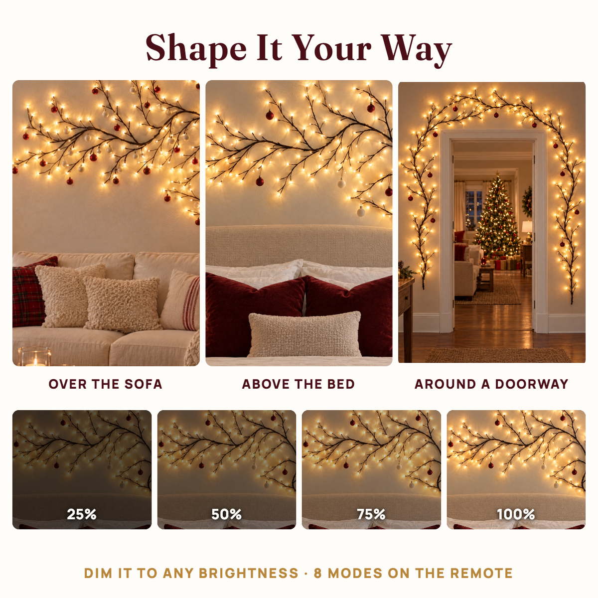 Merrymade Willow Lights