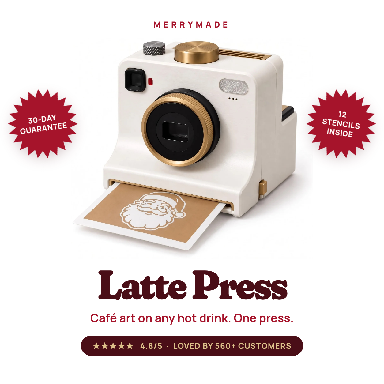 Merrymade Latte-Press